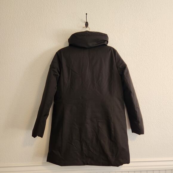 Sam Edelman Women's Size Medium Asymmetrical Wing Collar Puffer Jacket New‎ - Picture 3 of 4